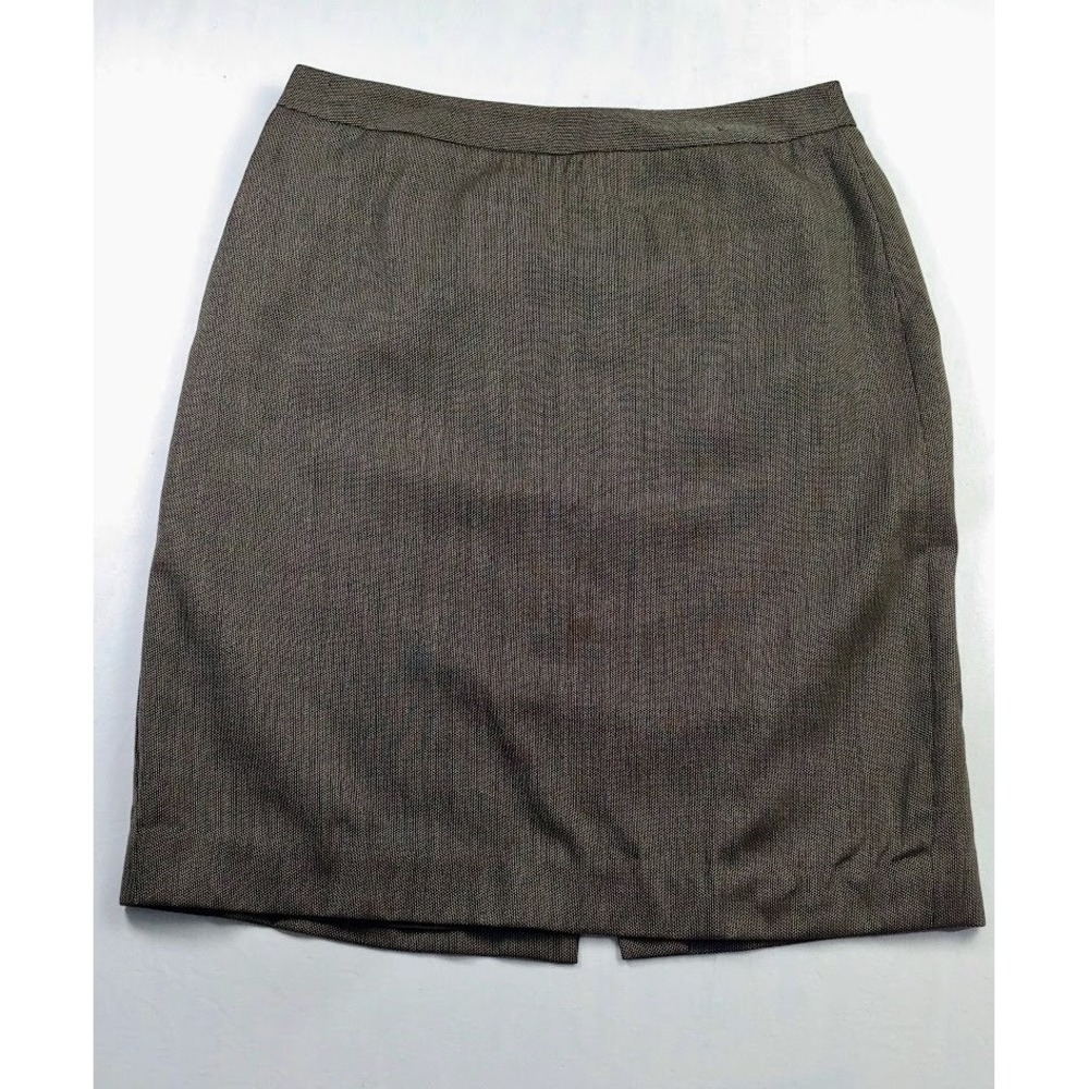 Ann Taylor Skirt Womens Size 6 Brown Career Business Office Lined Workwear